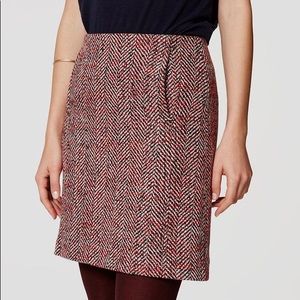 LOFT Tweed Mini Skirt